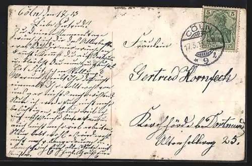 AK Köln-Neustadt, Ulrepforte am Sachsenring