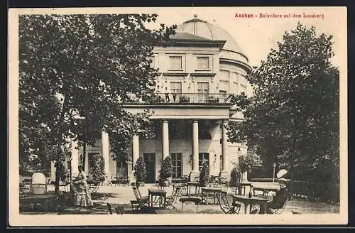 AK Aachen, Belvedere auf dem Lousberg