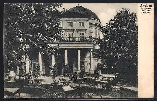 AK Aachen, Belvedere auf dem Lousberg