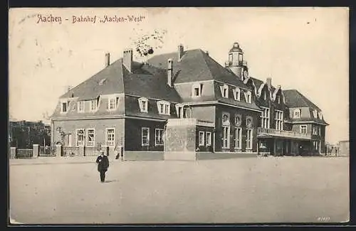 AK Aachen, Bahnhof Aachen-West