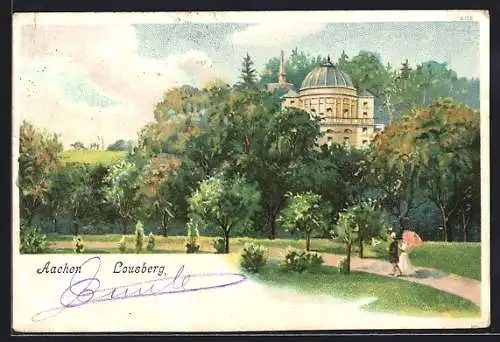 Lithographie Aachen, Anlagen auf dem Lousberg