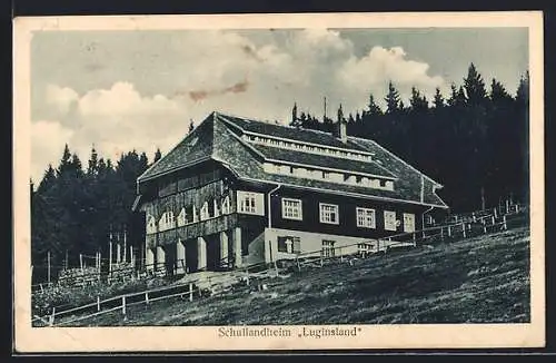 AK Münstertal, Schullandheim Luginsland in der Nähe der Bergstation Schauinsland