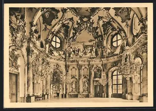 AK Würzburg, Residenz, Kaisersaal
