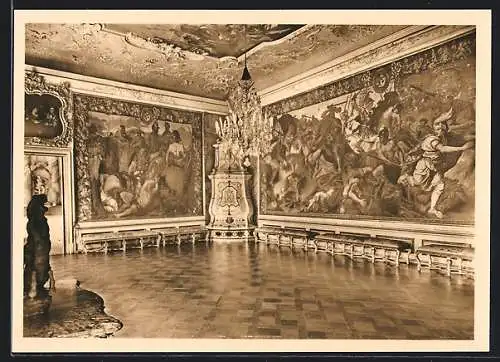 AK Würzburg, Residenz, Vorzimmer zum Kaisersaal