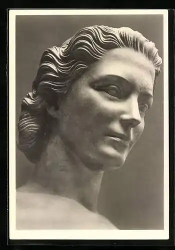 Künstler-AK Arno Breker: Skulptur, Kopf der Anmut