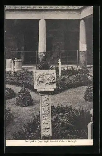 AK Pompei, Casa degli Amorini d`Oro, Dettagli