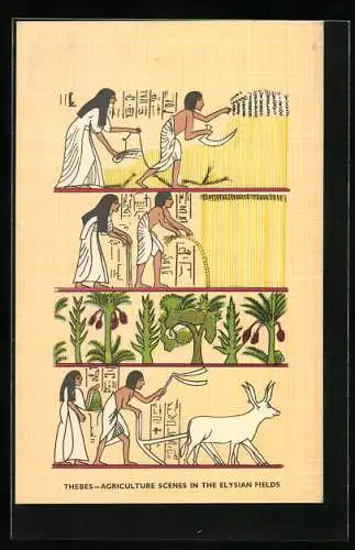 AK Thebes, Agriculture Scenes in the Elysian Fields