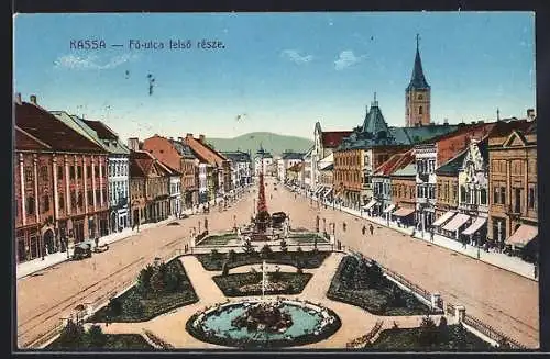 AK Kassa, Fö-ulca felsö része