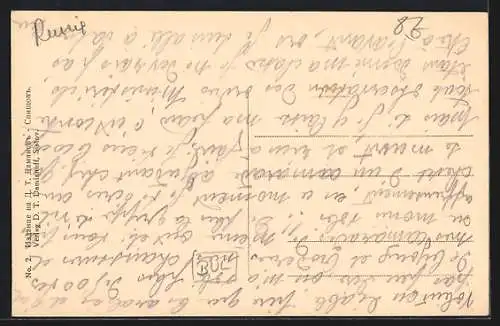 AK Sistov, Total-Ansicht des oberen Stadtteiles