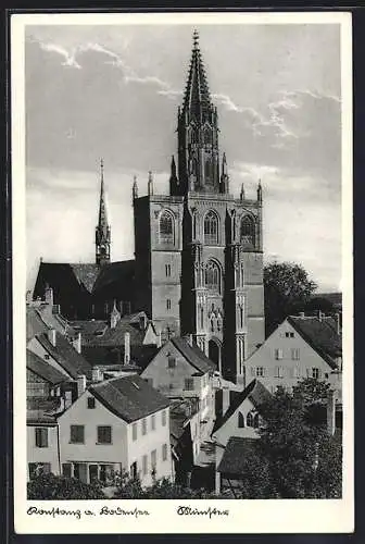 AK Konstanz a. Bodensee, Blick auf das Münster