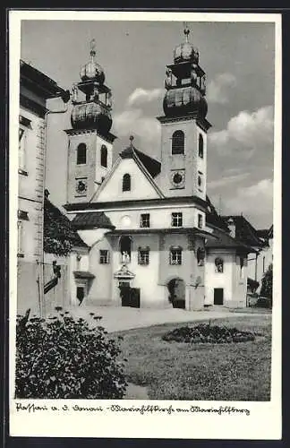 AK Passau, Wallfahrtskirche Mariahilf auf dem Mariahilfberg