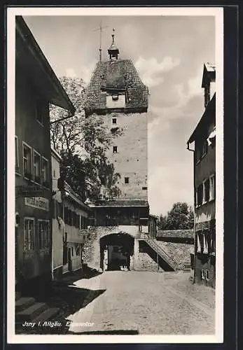 AK Isny im Allgäu, Gasthaus am Espanntor