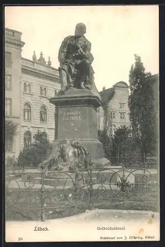 AK Lübeck, Geibeldenkmal