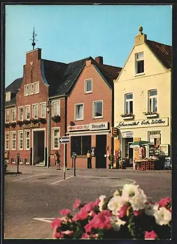 AK Esens, Gaststätte Bierzapfen, Fam. T. u. Chr. Strauss, Am Markt 8