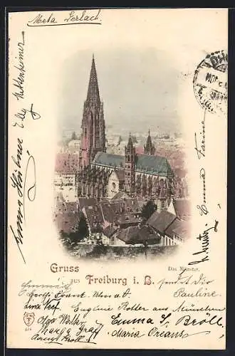 AK Freiburg i. B., Das Münster