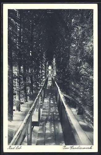 AK Bad Orb, Partie im Gradierwerk