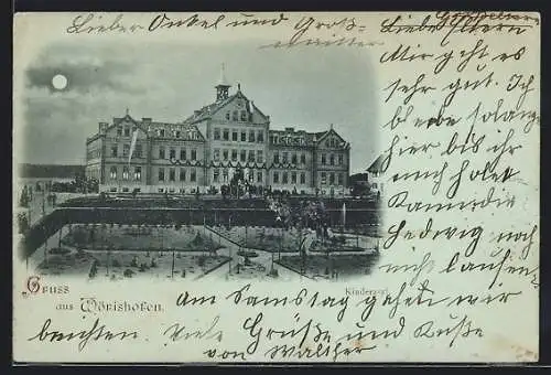 Mondschein-AK Wörishofen, Kinderasyl mit Anlagen