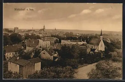 AK Mühldorf a. Inn, Gesamtansicht