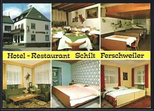 AK Ferschweiler /Eifel, Hotel Schilt, Ringstrasse 131