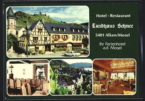 AK Alken /Mosel, Hotel Landhaus Schnee, Schwalefelderstr. 13