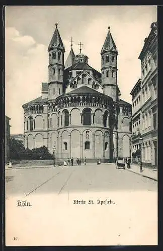 AK Köln, Kirche St. Aposteln