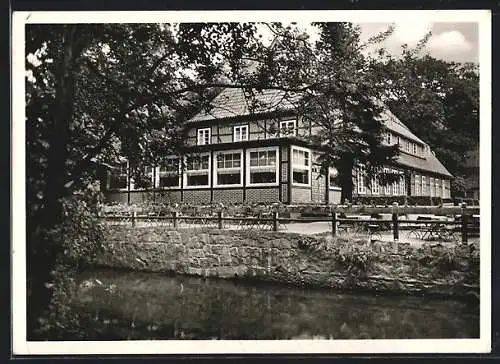 AK Sudermühlen /Egestorf, Hotel-Pension Hof Sudermühlen K. Rabeler