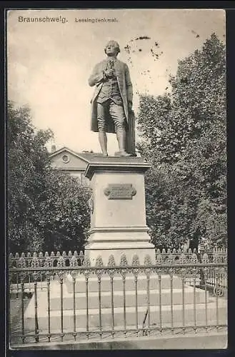 AK Braunschweig, Lessingdenkmal