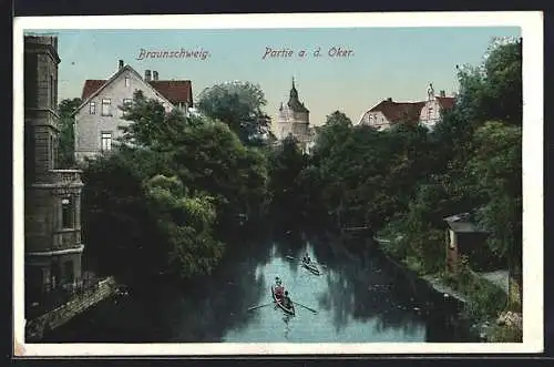 AK Braunschweig, Partie an der Oker