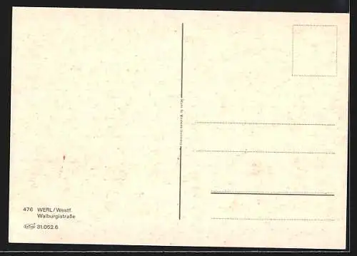 AK Werl /Westf., Walburgisstrasse