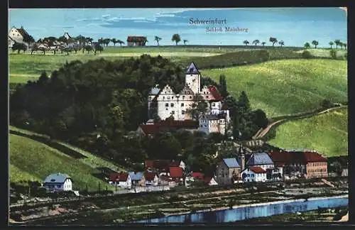 AK Schweinfurt, Partie am Schloss Mainberg