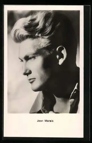 AK Schauspieler Jean Marais, Seitenportrait