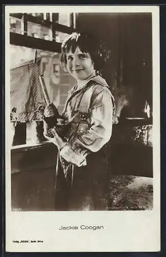 AK Schauspieler Jackie Coogan Szene aus The Kid