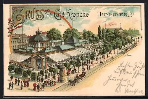 Lithographie Hannover, Café Kröpcke