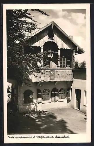 AK Stammbach, Unterkunftshaus auf dem Weissenstein
