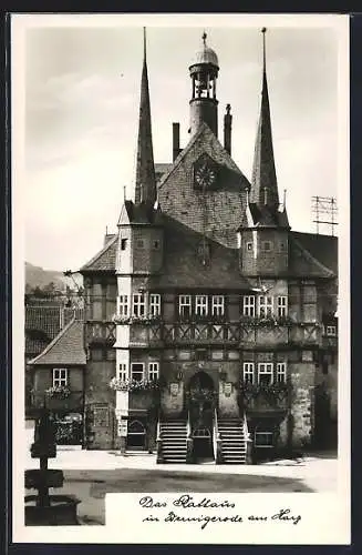 AK Wernigerode am Harz, Das Rathaus