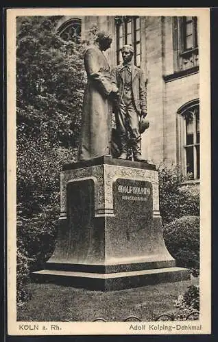 AK Köln a. Rh., Adolf Kolping-Denkmal