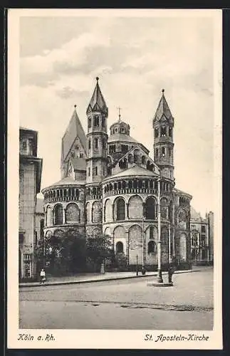 AK Köln a. Rh., St. Aposteln-Kirche