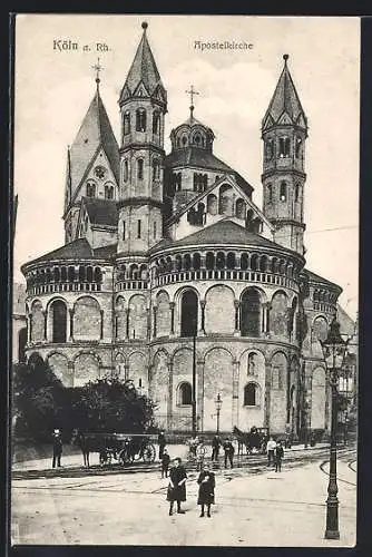 AK Köln a. Rh., Apostelkirche