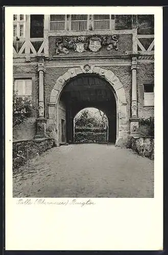 AK Polle /Oberweser, Burgtor