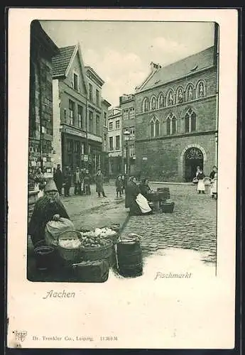 AK Aachen, Partie am Fischmarkt