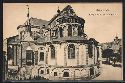 AK Köln a. Rh., Kirche St. Maria im Capitol