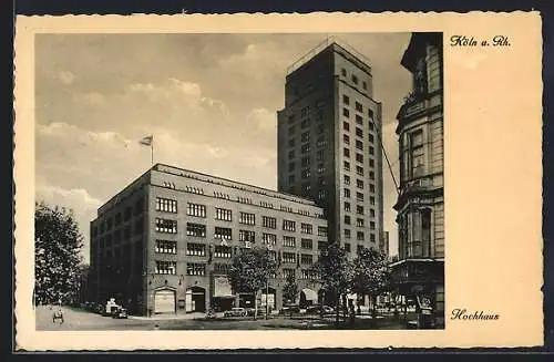 AK Köln-Neustadt, Das Hochhaus am Hansaring