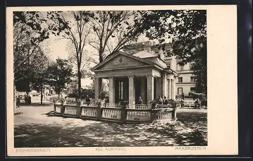 AK Bad Kissingen, Kgl. Kurhaus, Maxbrunnen
