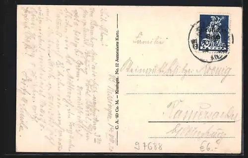 AK Bad Kissingen, Kgl. Kurhaus, Maxbrunnen