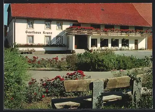 AK Nöggenschwiel, Gasthaus Kranz K. Hilpert