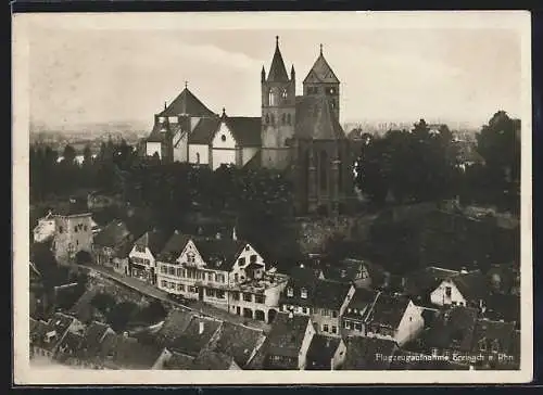 AK Breisach a. Rhein, Stefansmünster, Flugzeugaufnahme