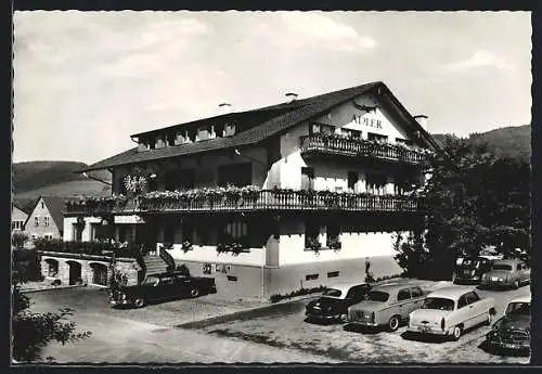 AK Glottertal, Partie am Gasthaus Adler