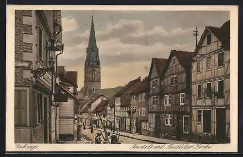 AK Eschwege, Neustadt an der Neustädter Kirche