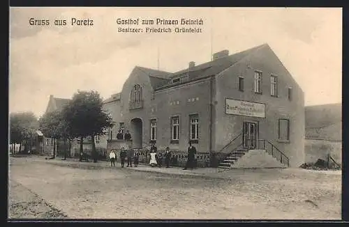 AK Paretz, Gasthof zum Prinzen Heinrich v. Friedrich Grünfeldt