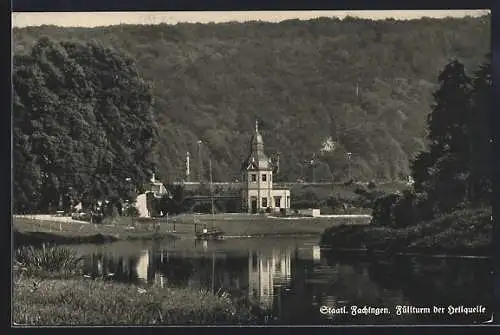 AK Fachingen an der Lahn, Füllturm der Heilquelle